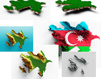 Azerbaijan Map Azerbaijan National Day