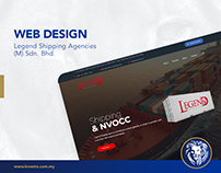 Web Design - Legend Shipping Agencies (M) Sdn. Bhd.
