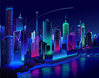 City vector art