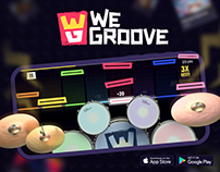 WeGroove – Drum Kit Music Games Simulator