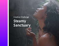 Creative Challenge: Steamy Sanctuary