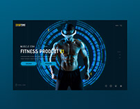 Body Tone Fitness Website Ui Design