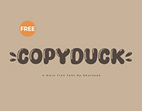 Copyduck Font free for commercial use