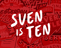 SVEN is 10 (Sticker Pack)