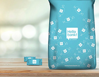 Hello bank! - Rebranding & visual identity