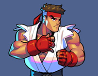 Ryu Stance on Behance