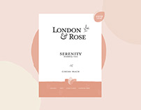 London & Rose Tea Packaging