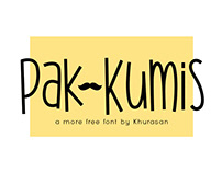 Pak Kumis free font for commercial use