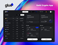 Glue - gold crypto app