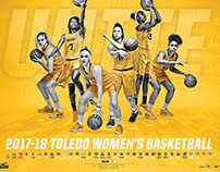 2017-18 Toledo Women's Basketball Poster