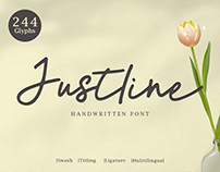 Justline | Handwritten Font