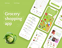 Grocery Shopping App - UI - UX Design