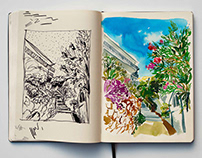 I N K & Pencil / Croatia Sketchbook Sep. 2020