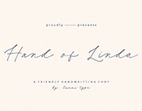 Hand Of Linda Friendly Handwriting Font