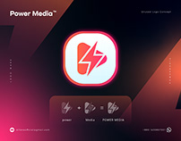 Power Media - Logo Design Concept