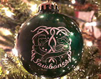 Merch Design // McElroy Candlenights Ornaments