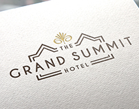The Grand Summit Hotel Logo Design