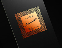 Branding, wine label and packaging for POCCA Winery