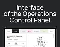 Operations control panel design
