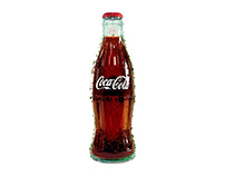 3D Coca-Cola bottle