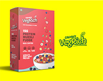 Calvay's Vegrich - Logo and Packaging Design