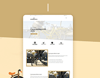 Website design - Bicycle Rack