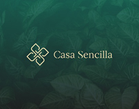 Casa Sencilla - Cosmetics website concept