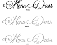 Création de Logo et Carte de visite "Mona Dress Paris"