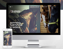 Concept design: Tourism website in Lodzkie, Poland