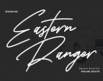 Eastern Ranger Signature Script Font