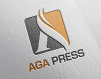 AGA Press Logo & Website Design