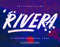 Rivera- A brush font