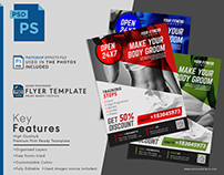 Weight loss training plan promotional flyer