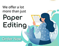 We offer best paper editing help services