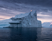 Beauty of frozen Greenland
