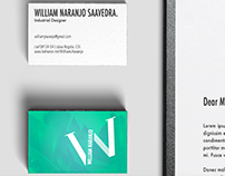 William J Naranjo Designer. Personal identity