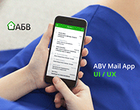 ABV Mail App - UI / UX Concept