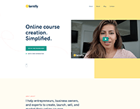 Website redesign for a UK Education Tech Website
