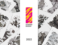 Striped dozen Calendar 2022