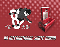 Lucky No. 8 / 8 大财 - Original Skate Brand Design