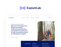 ExplantLab — Brand & Marketing Design