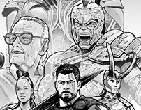 Thor: Ragnarok Fan-made Poster