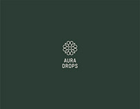 Aura Drops - logo & branding