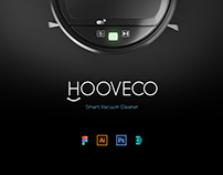 Hooveco Smart Vacuum Cleaner Branding & Web design