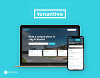 Tenantive Website Platform (UX Case Study)