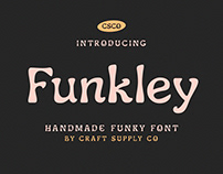 Funkley – Handmade Funky Font (Free Download)
