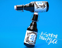 Tê Tê Craft Beer Branding Design