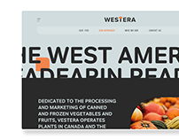 Food Products Company ➥ Landing Page
