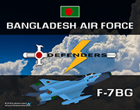 Bangladesh Air Force Poster Design
