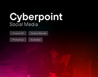 Cyberpoint 3D Social media posters